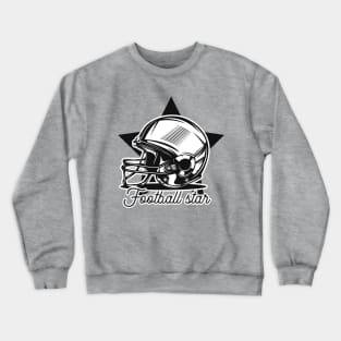 Football star Crewneck Sweatshirt